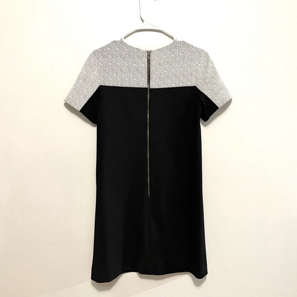 classiques entier black&gray colorblock dress with exposed back zipper - Picture 12 of 17